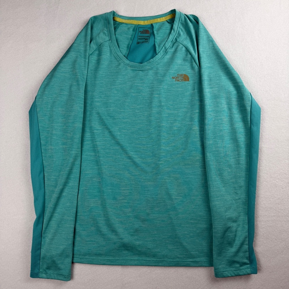 The North Face FlashDry Long‎ Sleeve Top Green Medium